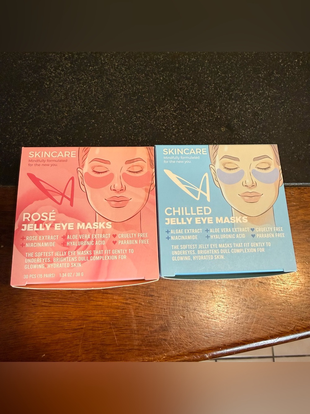 LA Splash Skincare Jelly Eye Mask Bundle
